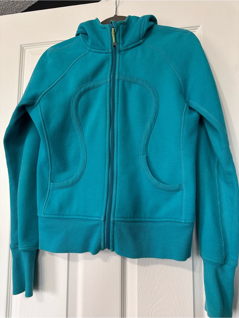 lululemon athletica Teal Full-Zip Hooded Jacket
